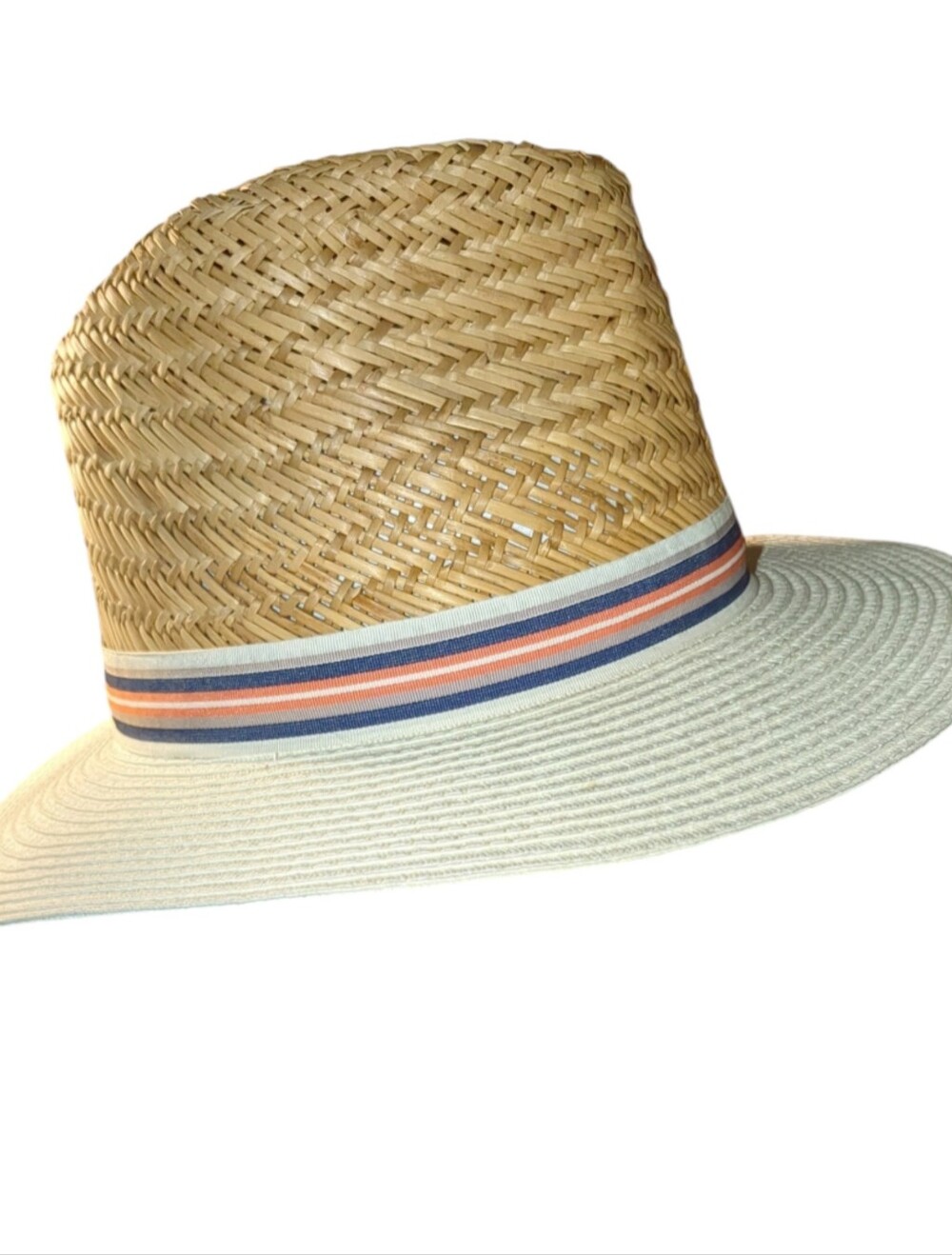 Charming Charlie Hat with White Brim